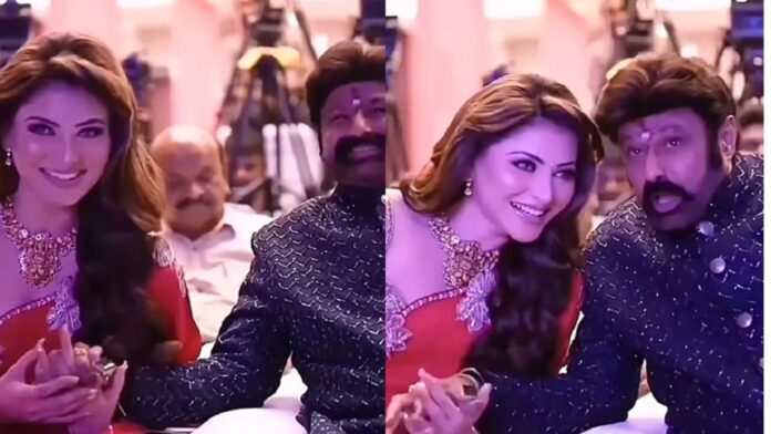 Urvashi Rautela and Nandamuri Balakrishna Viral Video