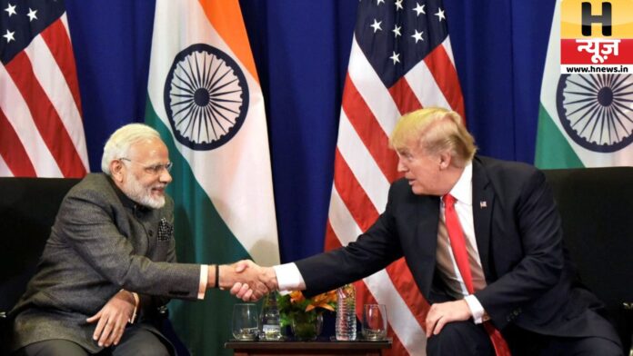 PM Modi and Donald Trump Meeting