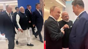 China, India and Russia came together in SCO(Shanghai Summit)