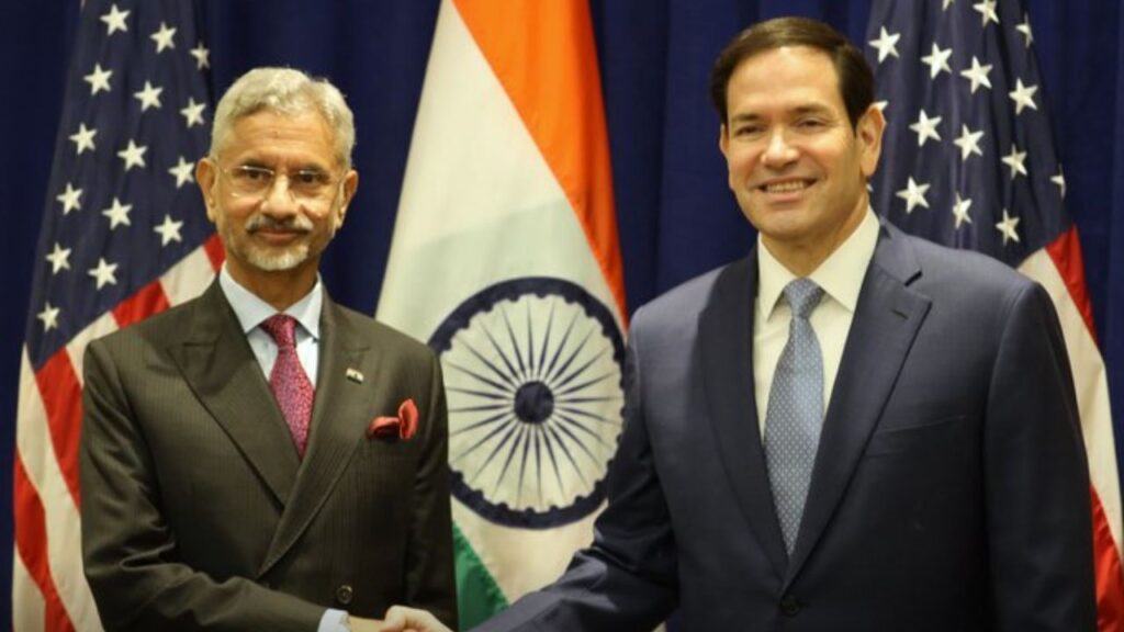 भारत-अमेरिका बैठक: जयशंकर-मार्को रूबियो की वार्ता और अमेरिकी राष्ट्रपति द्वारा H1B वीजा में छूट