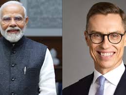 फिनलैंड के राष्ट्रपति ने ग्लोबल साउथ विशेष रूप से भारत की बढ़ती भूमिका पर ध्यान खींचा