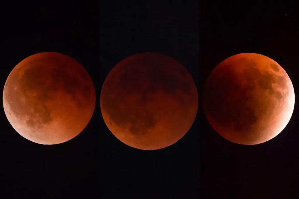 blood moon total lunar eclipse today