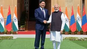 भारत और मंगोलिया के बीच मजबूत हुए रिश्ते