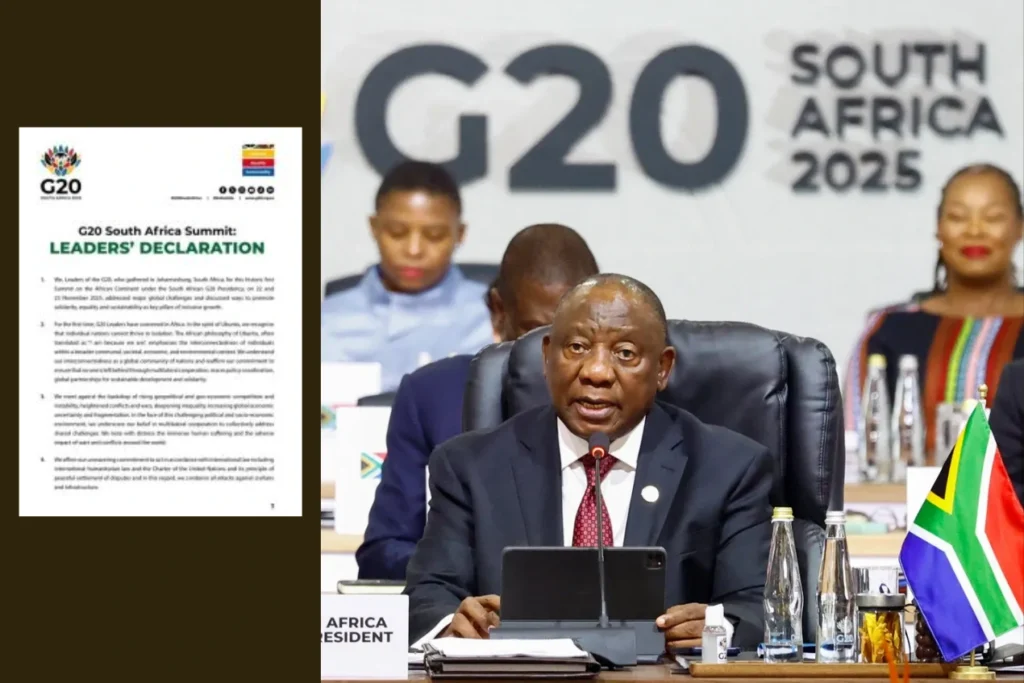 South Africa G20 Summit 2025