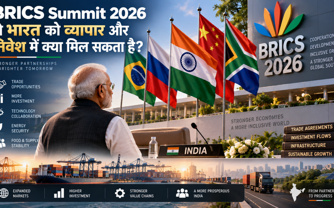 BRICS Summit 2026 से भारत को व्यापार और निवेश में क्या मिल सकता है?
