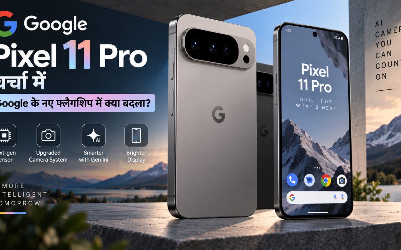 Pixel 11 Pro चर्चा में: Google के नए फ्लैगशिप में क्या बदला?