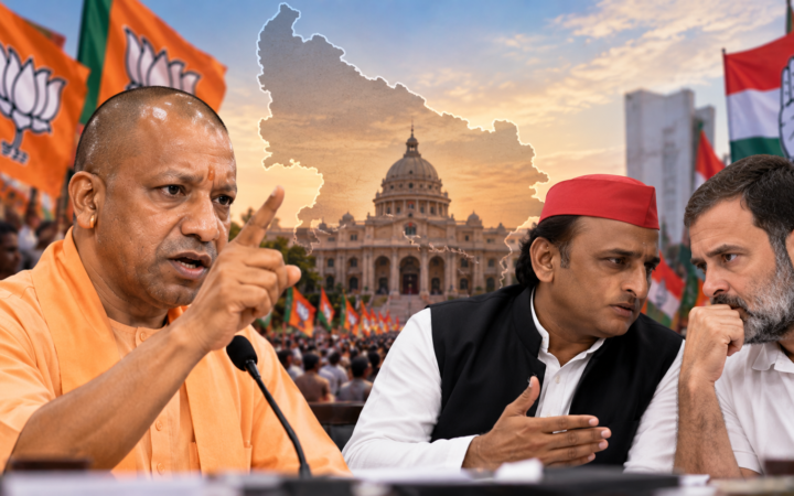 UP में 2027 की तैयारी शुरू: BJP की नजर SP-कांग्रेस के मजबूत क्षेत्रों पर, सीट बंटवारे पर उलझन